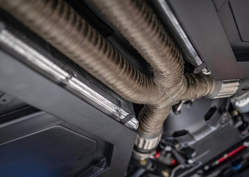 Design Engineering Titanium Exhaust Heat Wrap with Lava Rock Technology - 2" x 50' - Heat Wrap for Exhaust Pipes, Pliable Exhaust Wrap Tape, Withstands 1800Â°F Direct Heat & 2500Â°F Intermittent Heat - Image 4